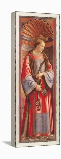 St. Stephen the Martyr-Domenico Ghirlandaio-Framed Premier Image Canvas