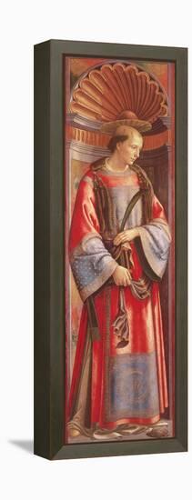 St. Stephen the Martyr-Domenico Ghirlandaio-Framed Premier Image Canvas