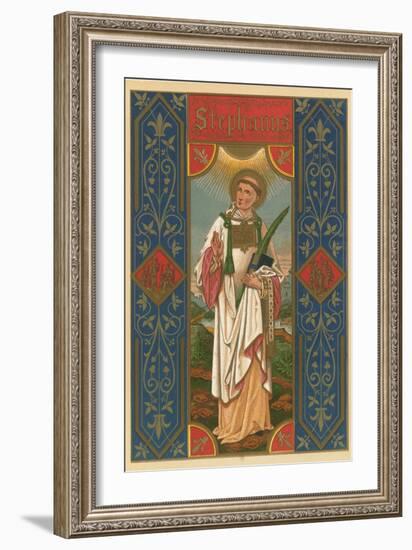 St Stephen-English School-Framed Giclee Print