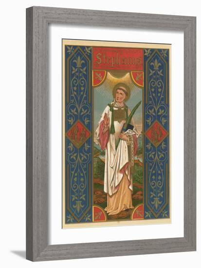 St Stephen-English School-Framed Giclee Print