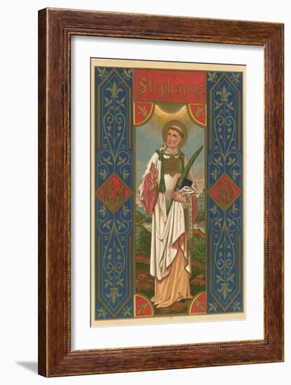 St Stephen-English School-Framed Giclee Print