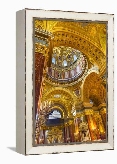 St. Stephens Cathedral, Budapest, Hungary.-William Perry-Framed Premier Image Canvas