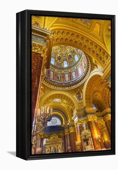 St. Stephens Cathedral, Budapest, Hungary.-William Perry-Framed Premier Image Canvas