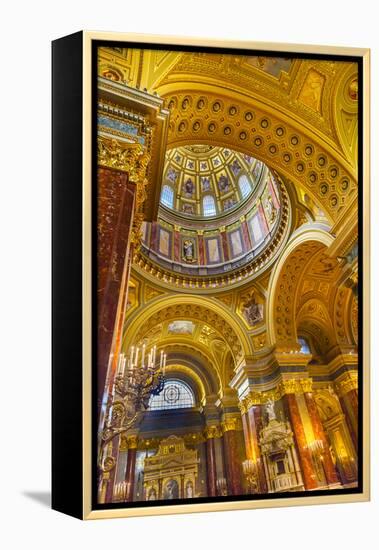 St. Stephens Cathedral, Budapest, Hungary.-William Perry-Framed Premier Image Canvas