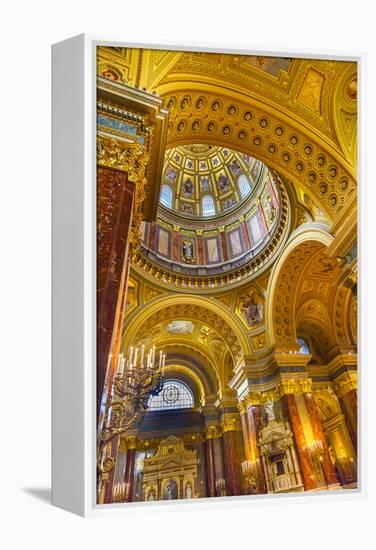 St. Stephens Cathedral, Budapest, Hungary.-William Perry-Framed Premier Image Canvas