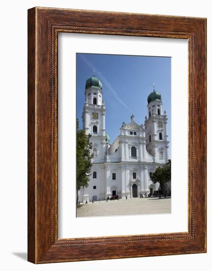 St. Stephens Cathedral, Passau, Lower Bavaria, Germany, Europe-Rolf Richardson-Framed Photographic Print