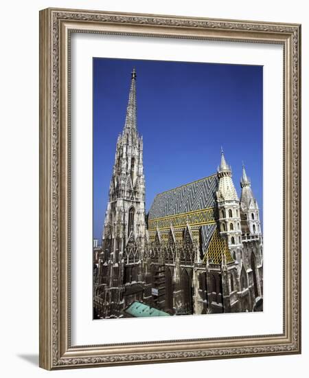 St Stephens Cathedral, (Stephansdom), Vienna, Austria-Peter Thompson-Framed Photographic Print