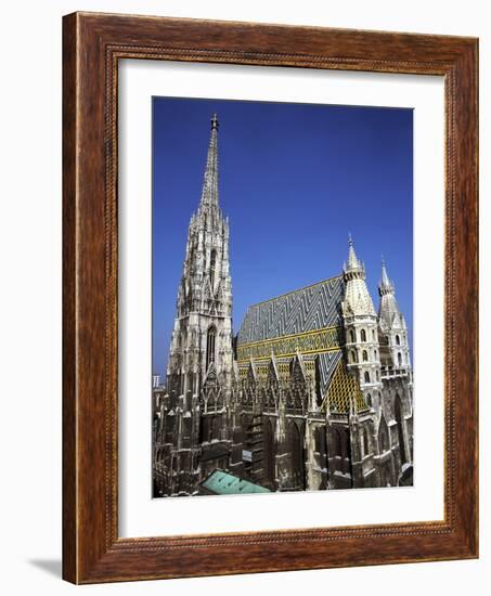 St Stephens Cathedral, (Stephansdom), Vienna, Austria-Peter Thompson-Framed Photographic Print