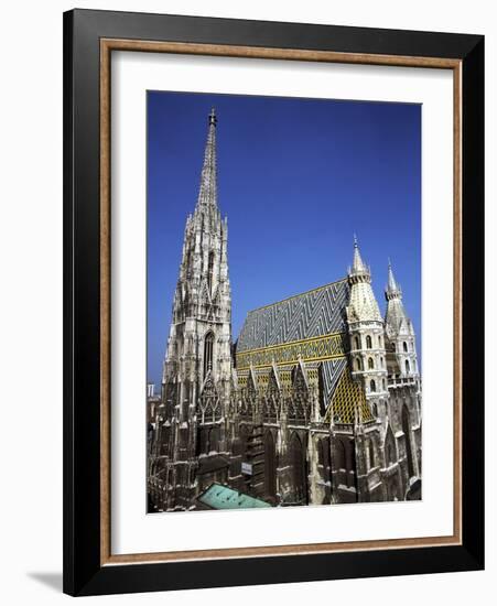 St Stephens Cathedral, (Stephansdom), Vienna, Austria-Peter Thompson-Framed Photographic Print