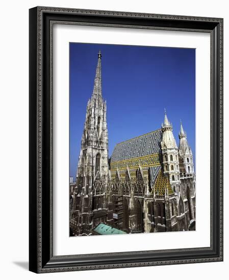 St Stephens Cathedral, (Stephansdom), Vienna, Austria-Peter Thompson-Framed Photographic Print