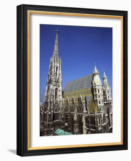 St Stephens Cathedral, (Stephansdom), Vienna, Austria-Peter Thompson-Framed Photographic Print