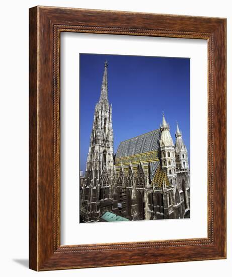 St Stephens Cathedral, (Stephansdom), Vienna, Austria-Peter Thompson-Framed Photographic Print