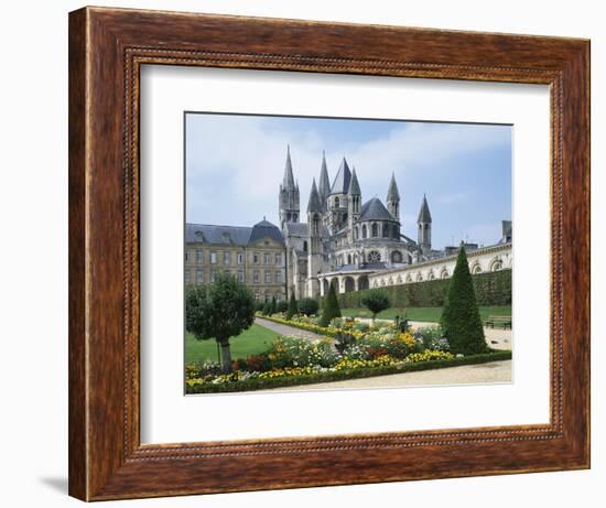 St. Stephens Christian Church, Abbaye Aux Hommes, Caen, Basse Normandie (Normandy), France-Philip Craven-Framed Photographic Print