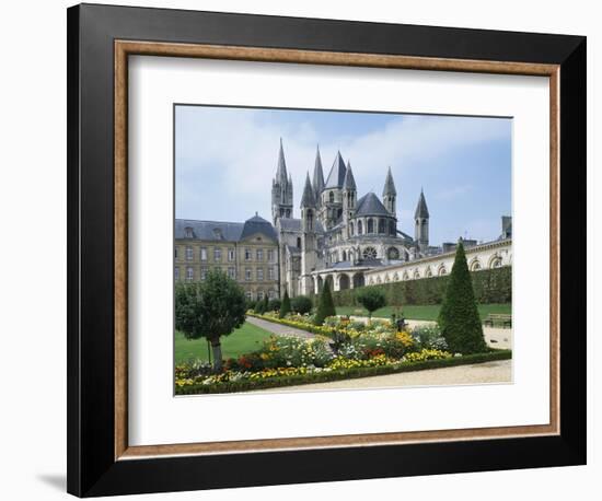 St. Stephens Christian Church, Abbaye Aux Hommes, Caen, Basse Normandie (Normandy), France-Philip Craven-Framed Photographic Print