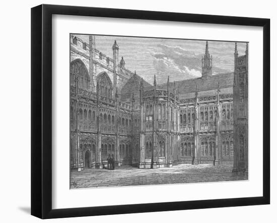 St Stephens Cloisters, 1897-null-Framed Giclee Print