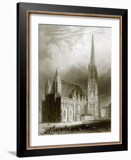 St. Stephens, Vienna-English-Framed Giclee Print