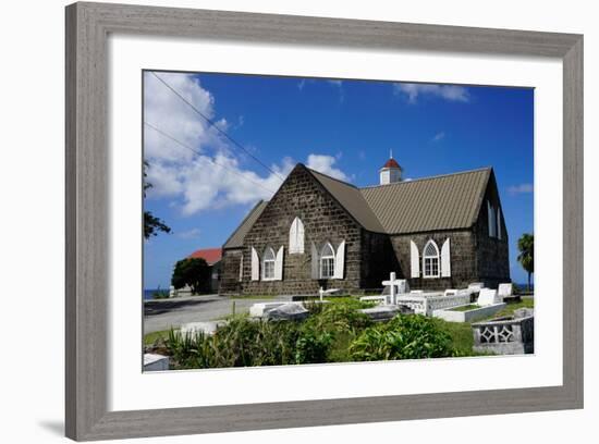 St. Thomas Anglican Church Built in 1643-Robert Harding-Framed Photographic Print