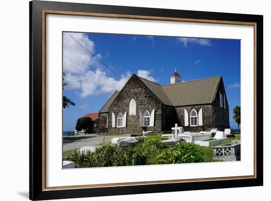 St. Thomas Anglican Church Built in 1643-Robert Harding-Framed Photographic Print