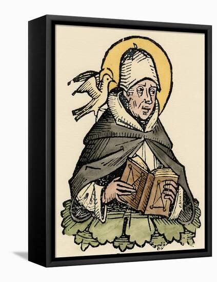 St Thomas Aquinas, 13th Century Italian Philosopher and Theologian-null-Framed Premier Image Canvas