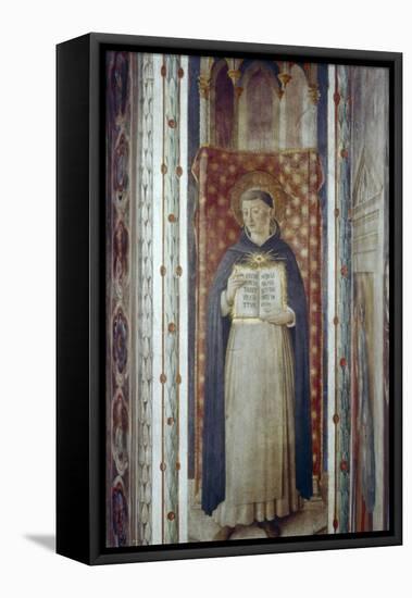 St Thomas Aquinas, Mid 15th Century-Fra Angelico-Framed Premier Image Canvas