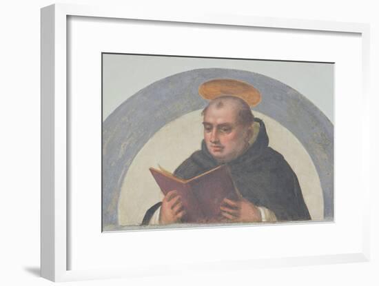 St. Thomas Aquinas Reading, circa 1510-11-Fra Bartolommeo-Framed Giclee Print