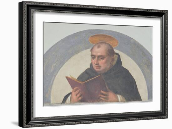 St. Thomas Aquinas Reading, circa 1510-11-Fra Bartolommeo-Framed Giclee Print