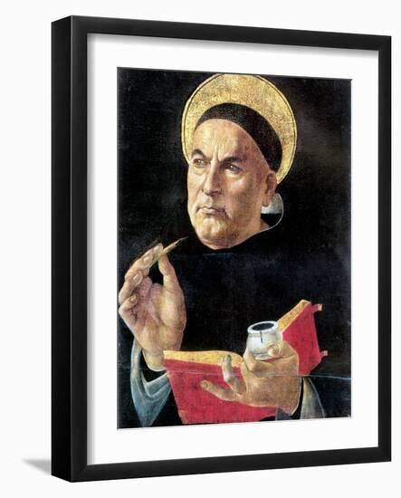 St. Thomas Aquinas-Sandro Botticelli-Framed Giclee Print