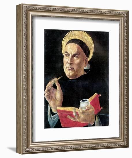 St. Thomas Aquinas-Sandro Botticelli-Framed Giclee Print