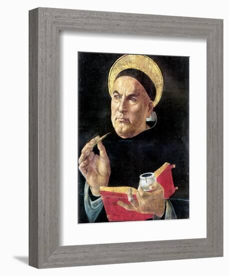 St. Thomas Aquinas-Sandro Botticelli-Framed Giclee Print