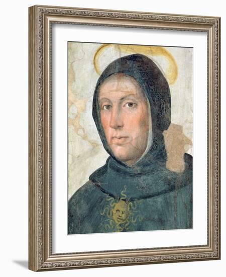 St. Thomas Aquinas-Fra Bartolommeo-Framed Giclee Print