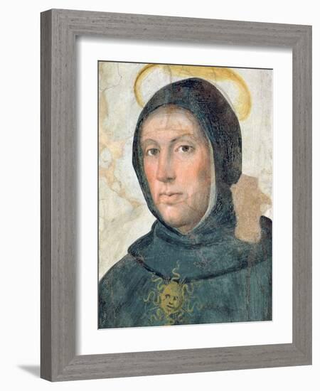 St. Thomas Aquinas-Fra Bartolommeo-Framed Giclee Print