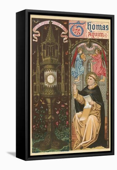 St Thomas Aquinas-English School-Framed Premier Image Canvas