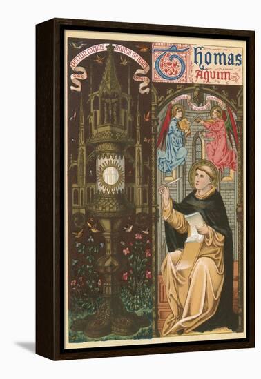 St Thomas Aquinas-English School-Framed Premier Image Canvas