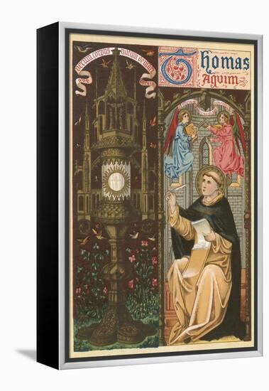 St Thomas Aquinas-English School-Framed Premier Image Canvas