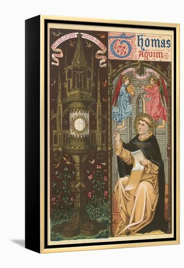 St Thomas Aquinas-English School-Framed Premier Image Canvas