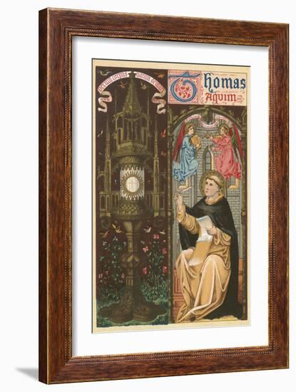 St Thomas Aquinas-English School-Framed Giclee Print