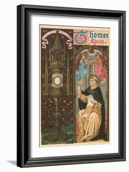 St Thomas Aquinas-English School-Framed Giclee Print