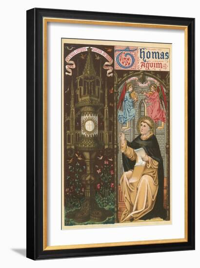 St Thomas Aquinas-English School-Framed Giclee Print