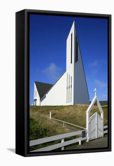 St. Thomas Church in Hornum on the Island of Sylt, the Last Listed Facade of Schleswig-Holstein-Uwe Steffens-Framed Premier Image Canvas