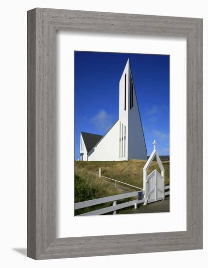 St. Thomas Church in Hornum on the Island of Sylt, the Last Listed Facade of Schleswig-Holstein-Uwe Steffens-Framed Photographic Print