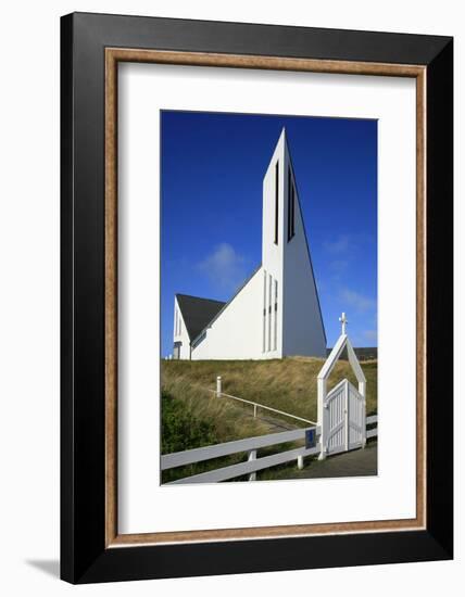 St. Thomas Church in Hornum on the Island of Sylt, the Last Listed Facade of Schleswig-Holstein-Uwe Steffens-Framed Photographic Print