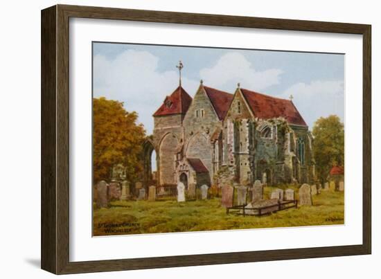 St Thomas' Church, Winchelsea-Alfred Robert Quinton-Framed Giclee Print