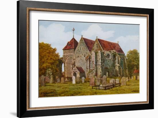 St Thomas' Church, Winchelsea-Alfred Robert Quinton-Framed Giclee Print