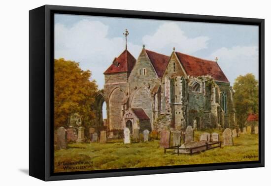 St Thomas' Church, Winchelsea-Alfred Robert Quinton-Framed Premier Image Canvas