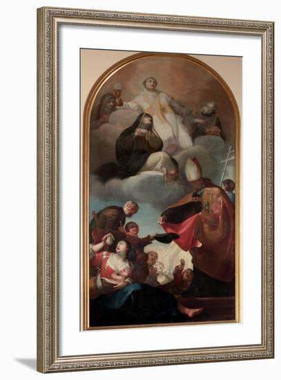 St. Thomas from Villanova-Felice Boscarati-Framed Giclee Print