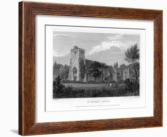 St Thomas's Church, Oxford, 1835-John Le Keux-Framed Giclee Print