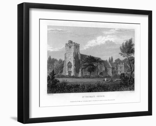 St Thomas's Church, Oxford, 1835-John Le Keux-Framed Giclee Print