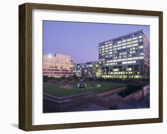 St. Thomas's Hospital, London-Charles Bowman-Framed Photographic Print