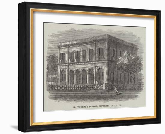 St Thomas's School, Howrah, Calcutta-null-Framed Giclee Print