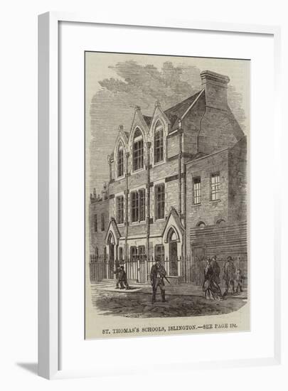 St Thomas's Schools, Islington-null-Framed Giclee Print
